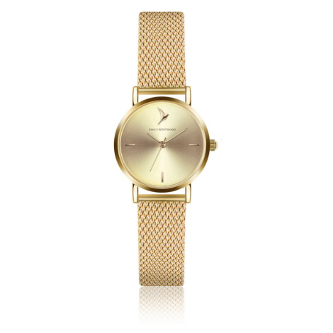 Emily Westwood Gold Stainless Steel mesh Watch EGB-3414