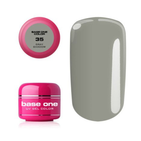 Base one barevný gel Grey Shadow 35 5g Silcare