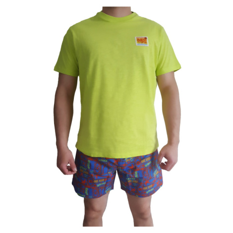Pánské pyžamo Guess U3GX01 | zelená