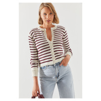 Bianco Lucci Striped Sweater