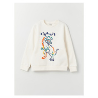 LC Waikiki Crew Neck Printed Long Sleeve Boy's Sweatshirt