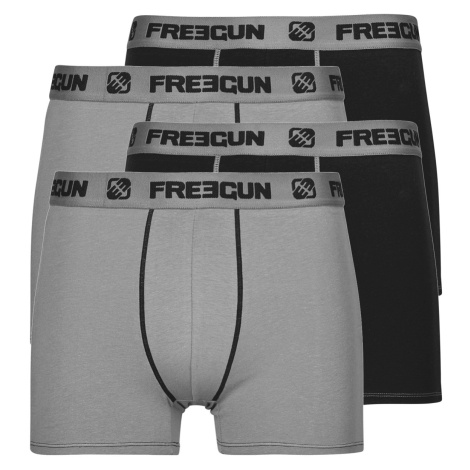 Freegun BOXERS COTON P2 X4 Černá