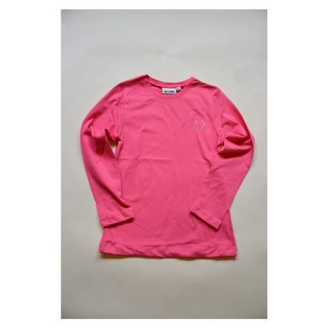 tričko dívčí s dlouhým rukávem, Wendee, ozfb102493-1, růžová - | 3roky