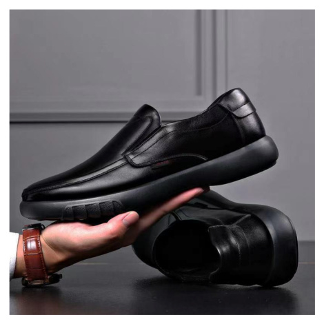 Nazouvací kožené boty pánské luxusní loafers MaFen