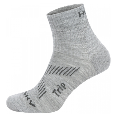 Ponožky Husky Trip sv. šedá XL(45-48)