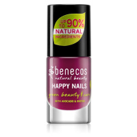 Benecos Happy Nails pečující lak na nehty odstín Wild Orchid 5 ml