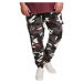 kalhoty pánské URBAN CLASSICS - Camo Cargo Jogging - wine camo - TB3137