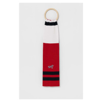 Dětský bavlněný šátek Tommy Hilfiger červená barva