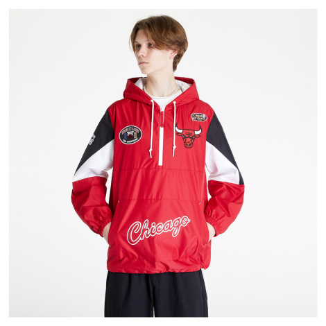 Mitchell & Ness NBA Team Origins Pullover Anorak Red