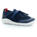 Bobux Play Knit Navy + Red