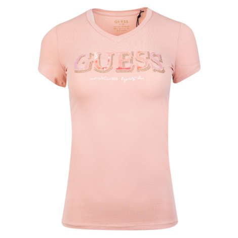Guess dámské tmavě růžové tričko