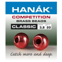 Hanák Competition Hanák Klasické Mosazné Hlavičky Metallic Červené Průměr: 4,7mm