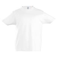 SOĽS Imperial Kids Dětské triko s krátkým rukávem SL11770 Bílá