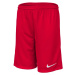 Nike DRI-FIT PARK 3 Chlapecké fotbalové kraťasy, červená, velikost