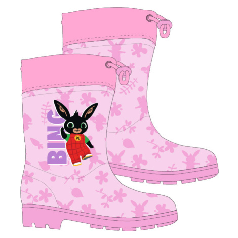 Králíček bing- licence Dívčí holínky - Králíček Bing 5255179, růžová Barva: Růžová