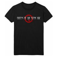 Queens of the Stone Age tričko, Text Logo Black, pánské