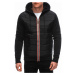 Men's mid-season jacket C623 - black