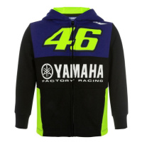 Valentino Rossi dětská mikina s kapucí VR46 Yamaha Racing 2019