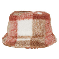 Sherpa Check Bucket Hat whitesand/karamel