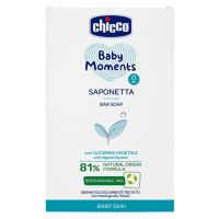 Chicco Baby Moments tuhé mýdlo na ruce 100 g