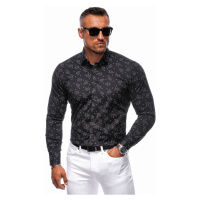 Men's long sleeve shirt 686K - black