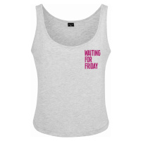 Dámský top // Mister Tee / Ladies Waiting For Friday Box Tank heather grey