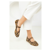 Soho Leopard Women's Flats 18547