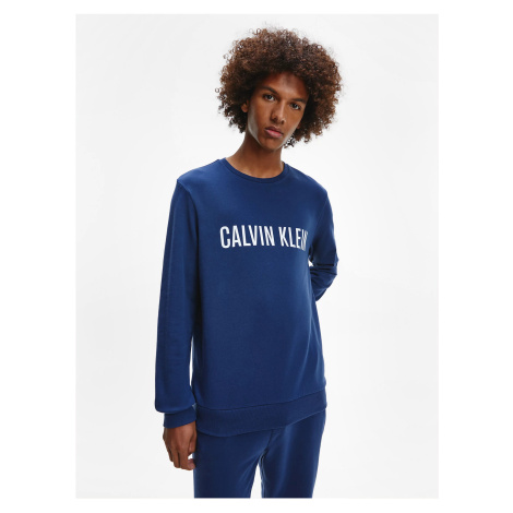 Tmavě modrá pánská mikina Calvin Klein Jeans