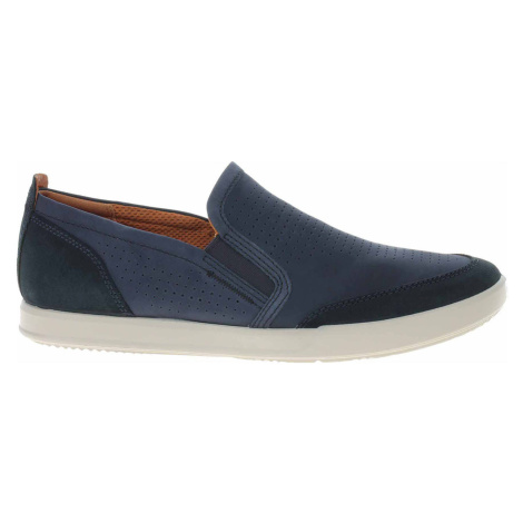 Ecco Pánské mokasiny Collin 2.0 53644451313 navy-night sky Modrá