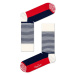 Ponožky Happy Socks 4-pack dámské, tmavomodrá barva