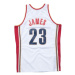 Mitchell & Ness Cleveland Cavaliers #23 LeBron James Swingman Jersey white/red