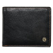 SEGALI Pánská kožená peněženka 2907114026 černá - koňak
