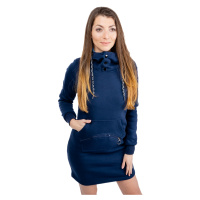 Dámské mikinové šaty GLANO - modrá