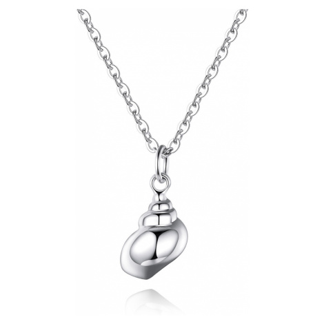 Linda's Jewelry Stříbrný náhrdelník Lastura Štěstí Ag 925/1000 INH126