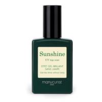 Manucurist Green Top Coat Sunshine lak na nehty 15 ml