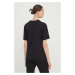 Bavlněné tričko Chiara Ferragni STRETCH černá barva, 76CBHC02