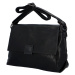 Trendová dámská koženková taška přes rameno Finola, černá