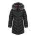 Loap INDALONA Dívčí zimní kabát, černá, velikost