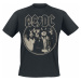 AC/DC North American Tour 1979 Tričko černá