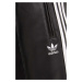 Kalhoty adidas Originals Firebird Pleather Pant dámské, černá barva, široké, high waist, IY7245