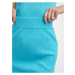 Modrá dámská svetrová midi sukně ORSAY