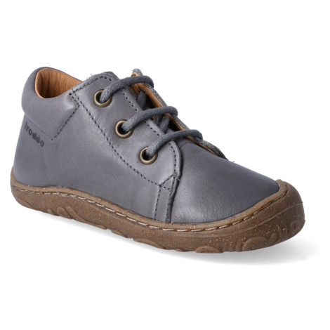 Barefoot celoroční obuv Froddo - Narrow Grey tkanička