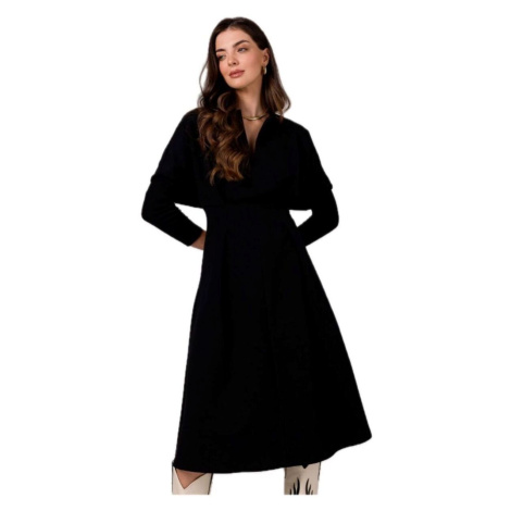 Bewear Dámské volnočasové šaty Nanel B273 černá Černá