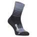 High point dámské ponožky Mountain merino 3.0 black/light blue