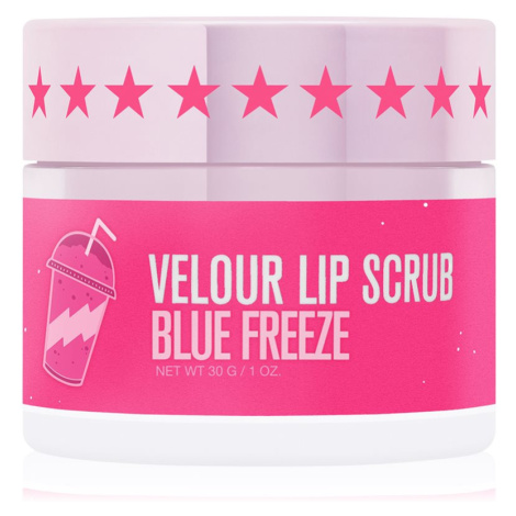 Jeffree Star Cosmetics Velour Lip Scrub cukrový peeling na rty Blue Freeze 30 g