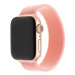FIXED Elastic Nylon Strap pro Apple Watch 38/40/41mm velikost S růžový