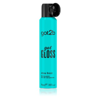 got2b got Gloss Shine Finish sprej pro ochranu vlasů před teplem pro lesk a hebkost vlasů 200 ml