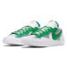 Nike Blazer Low Sacai Medium Grey Classic Green