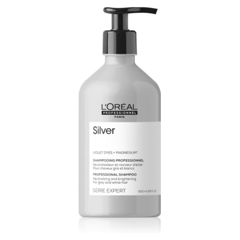 L’Oréal Professionnel Serie Expert Silver stříbrný šampon pro šedivé vlasy 500 ml L’Oréal Paris
