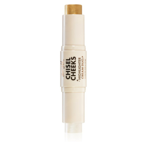 Barry M Chisel Cheeks rozjasňující tyčinka duo odstín Silver/Gold 6,3 g